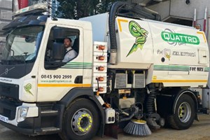 Quattro Plant Technical Services road sweeper
