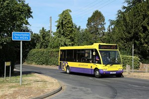 Go-Coach Wheely-Safe Optare Solo bus