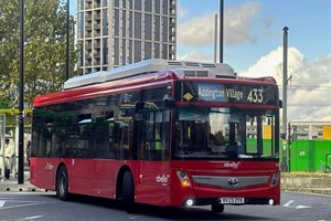 Abellio electric buses Route 433