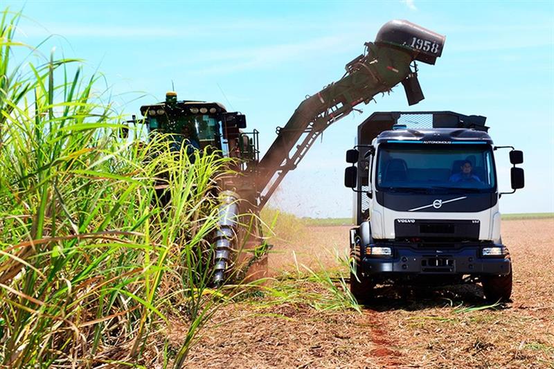Volvo field tests self-steering truck for sugar cane harvest